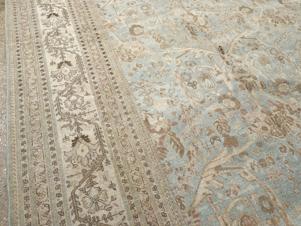 Antique Persian Tabriz Carpet, No.20476 - Gss