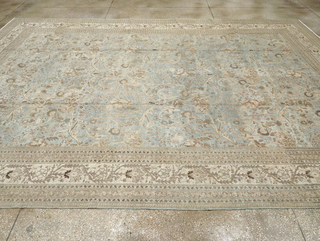 Antique Persian Tabriz Carpet, No.20476 - Gss