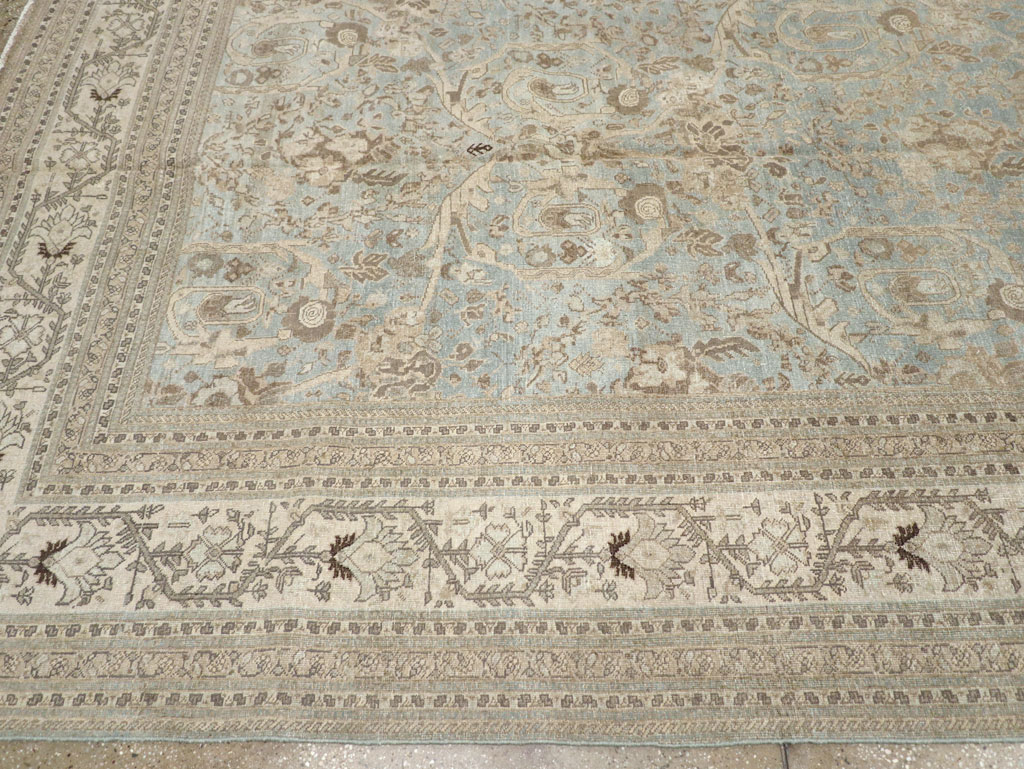 Antique Persian Tabriz Carpet, No.20476 - Gss