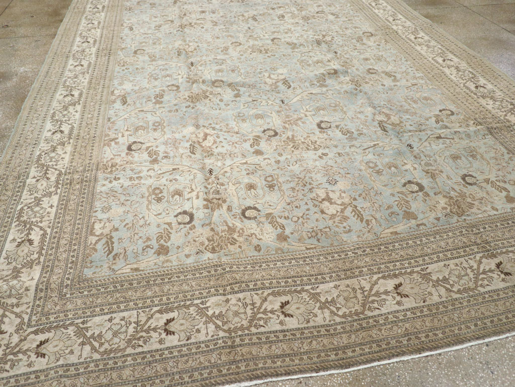 Antique Persian Tabriz Carpet, No.20476 - Gss