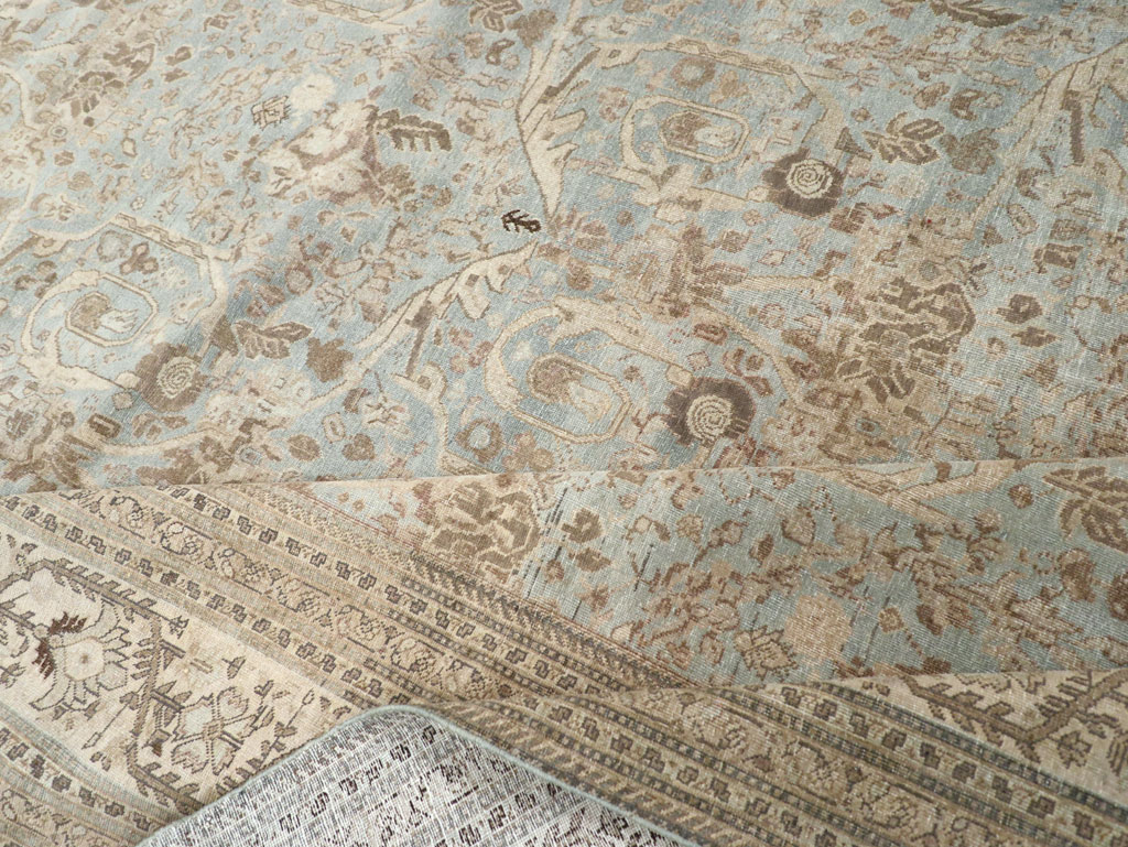 Antique Persian Tabriz Carpet, No.20476 - Gss