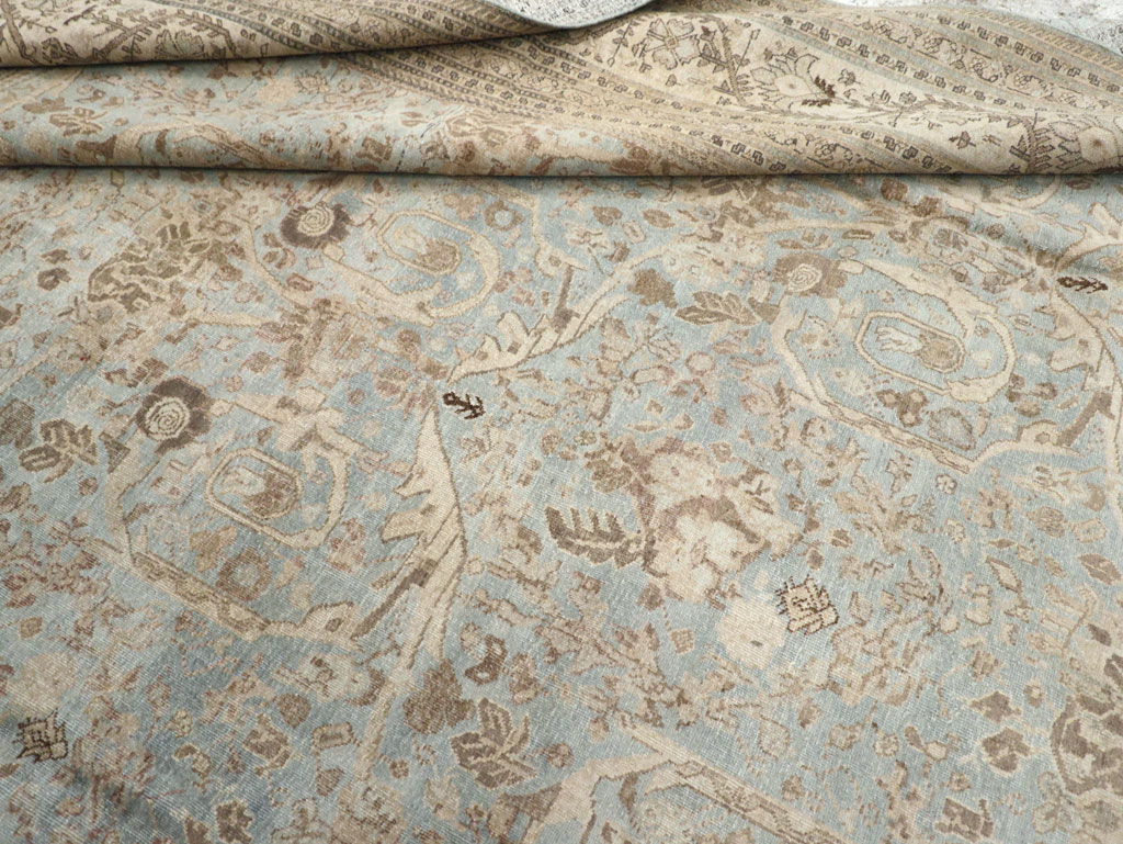 Antique Persian Tabriz Carpet, No.20476 - Gss