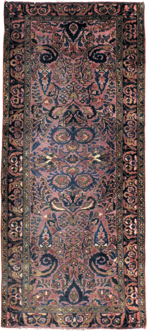 Antique Persian Lilihan Sarouk Rug, No.20486 - Gss
