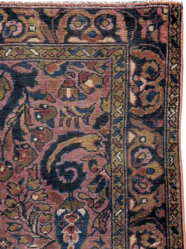 Antique Persian Lilihan Sarouk Rug, No.20486 - Gss