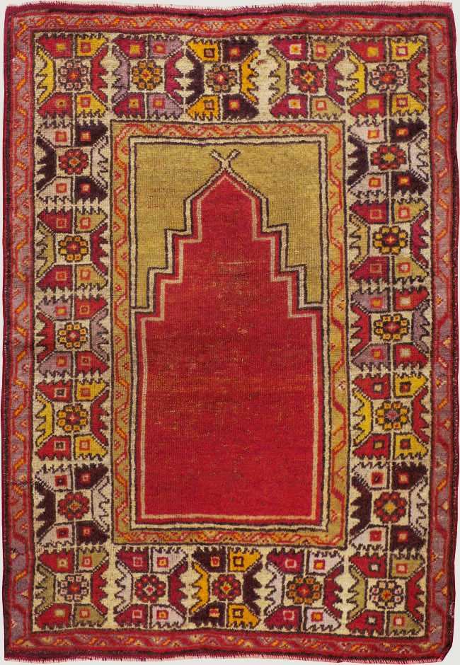 Antique Turkish Anatolian Rug, No.20487 - Gss