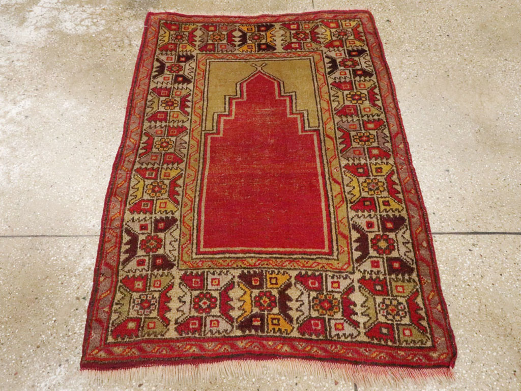 Antique Turkish Anatolian Rug, No.20487 - Gss