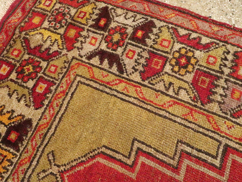 Antique Turkish Anatolian Rug, No.20487 - Gss