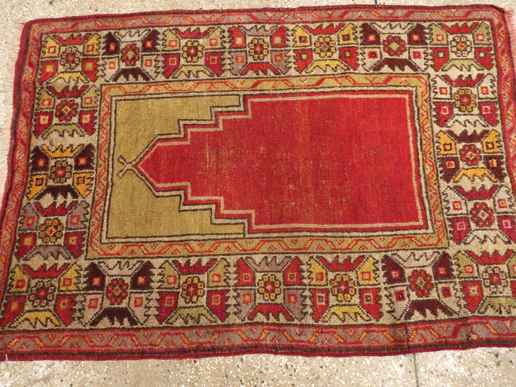 Antique Turkish Anatolian Rug, No.20487 - Gss