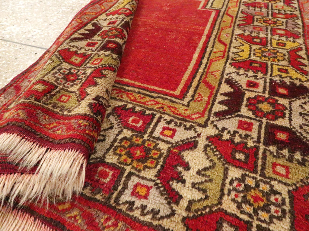 Antique Turkish Anatolian Rug, No.20487 - Gss