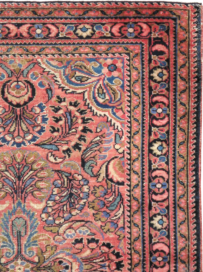 Vintage Persian Lilihan Rug, No.20488 - Gss