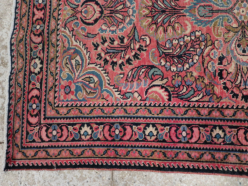 Vintage Persian Lilihan Rug, No.20488 - Gss