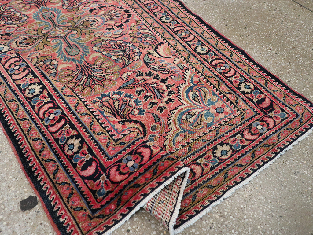 Vintage Persian Lilihan Rug, No.20488 - Gss