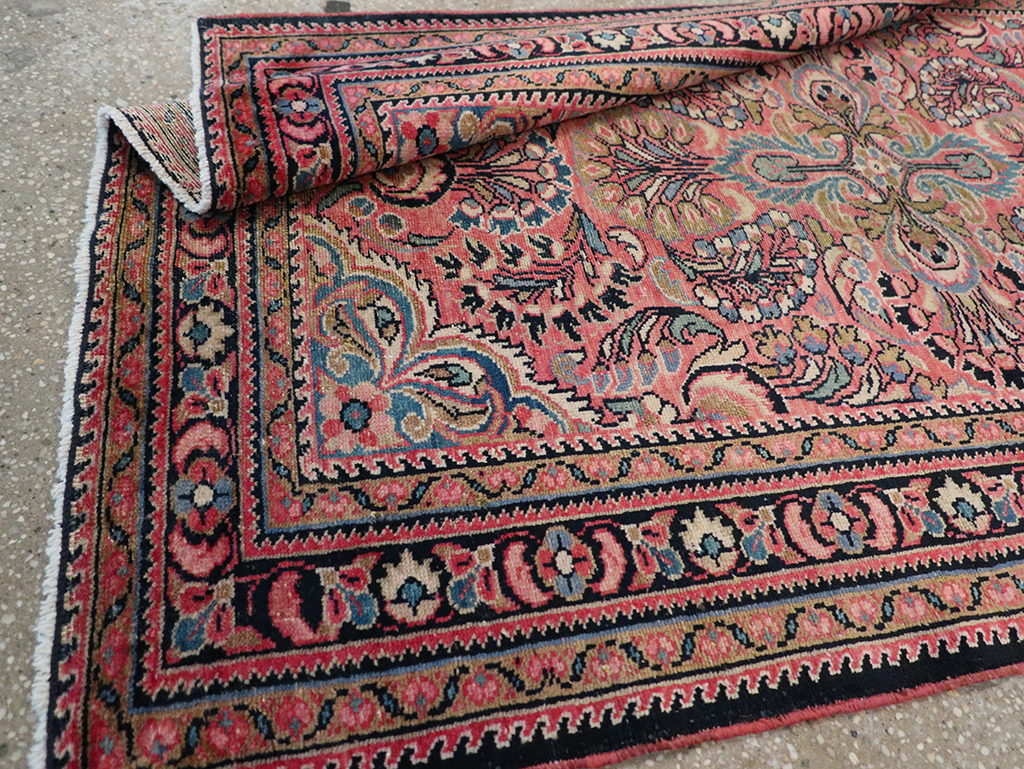 Vintage Persian Lilihan Rug, No.20488 - Gss