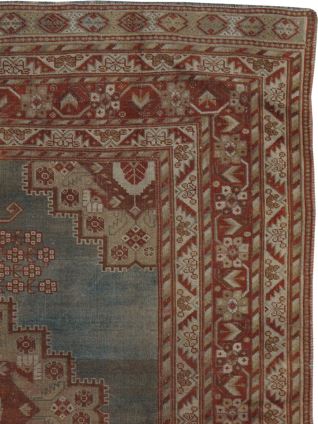 Antique Persian Afshar Square Rug, No.20492 - Gss