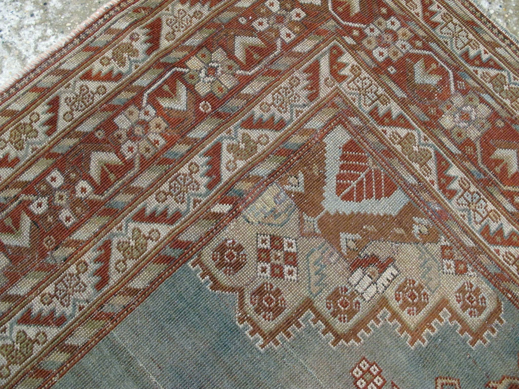 Antique Persian Afshar Square Rug, No.20492 - Gss