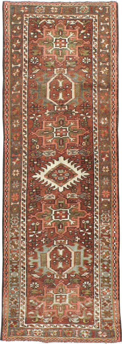 Vintage Persian Karajeh Runner, No.20499 - Gss