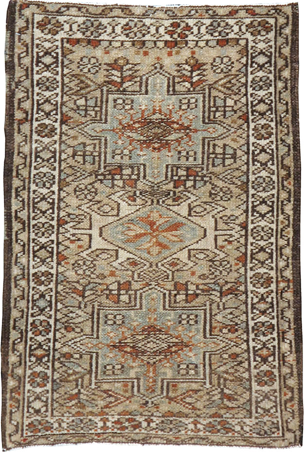 Vintage Persian Karajeh Rug, No.20501 - Gss