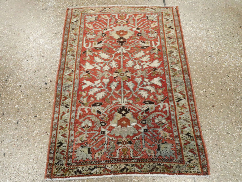 Vintage Persian Malayer Rug, No.20502 - Gss