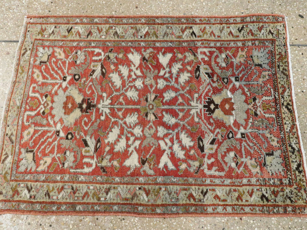 Vintage Persian Malayer Rug, No.20502 - Gss