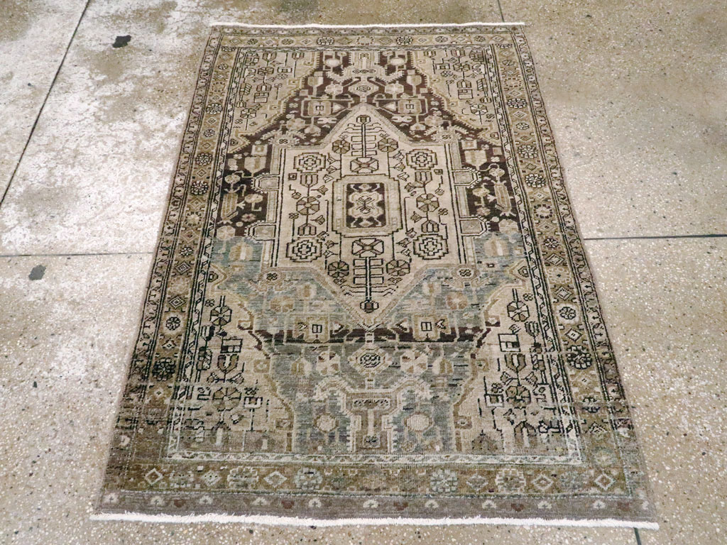 Vintage Persian Malayer Rug, No.20504 - Gss