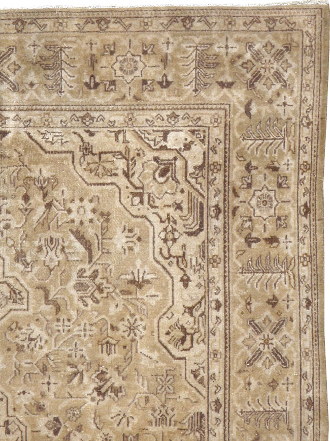 Vintage Persian Kashan Rug, No.20511 - Gss