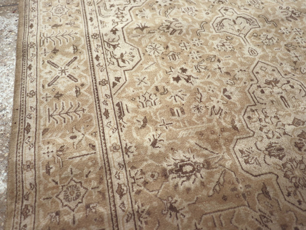 Vintage Persian Kashan Rug, No.20511 - Gss