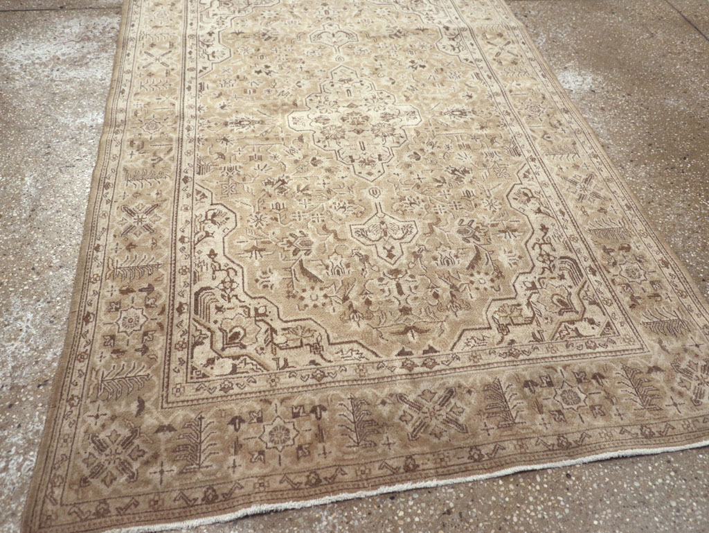 Vintage Persian Kashan Rug, No.20511 - Gss