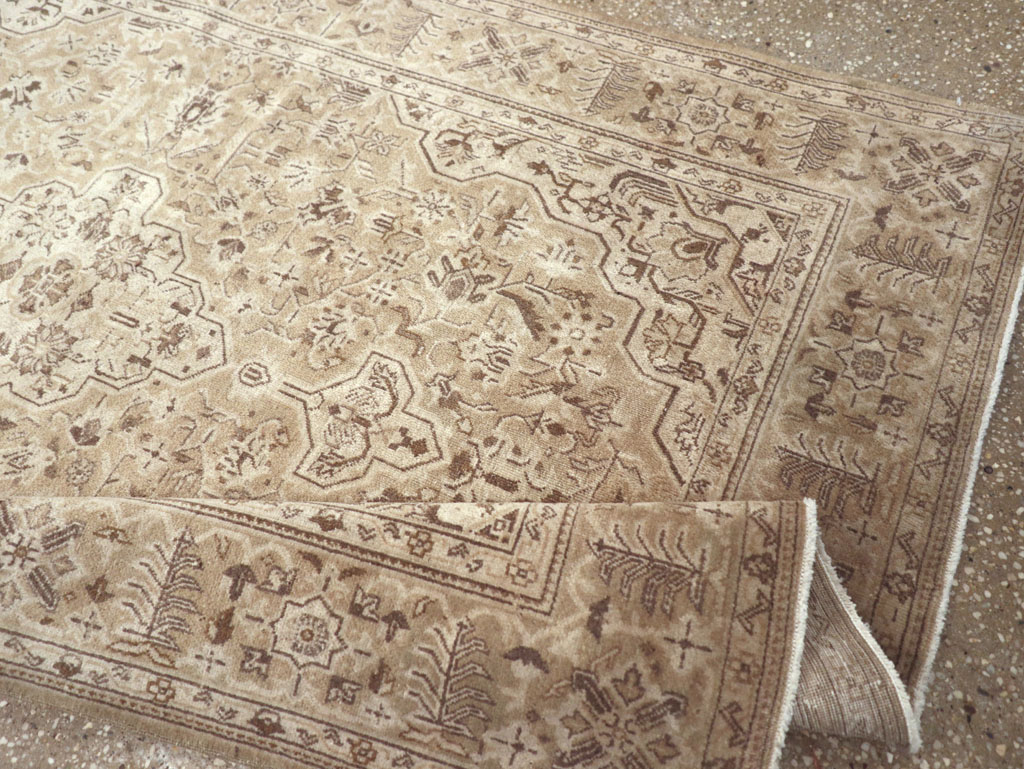 Vintage Persian Kashan Rug, No.20511 - Gss