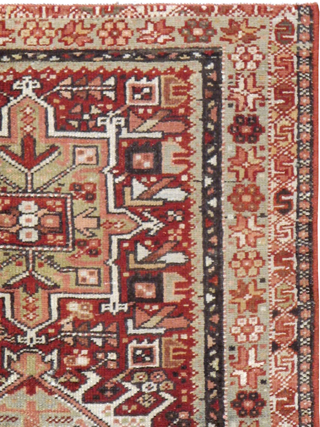 Vintage Persian Karajeh Rug, No.20512 - Gss