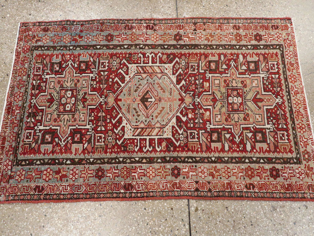 Vintage Persian Karajeh Rug, No.20512 - Gss