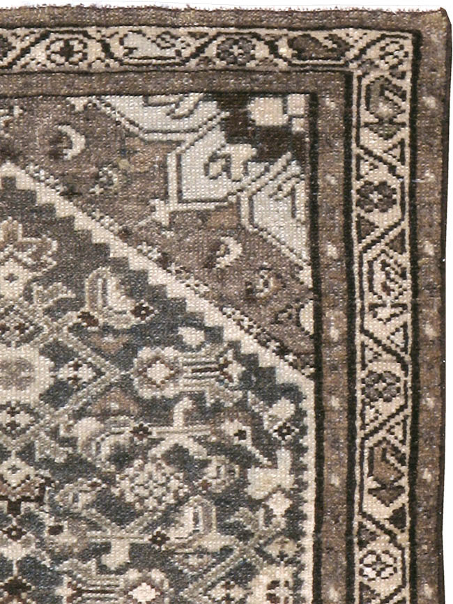 Vintage Persian Malayer Throw Rug, No.20513 - Gss