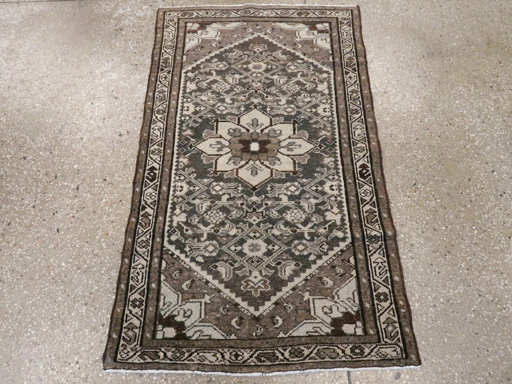 Vintage Persian Malayer Throw Rug, No.20513 - Gss