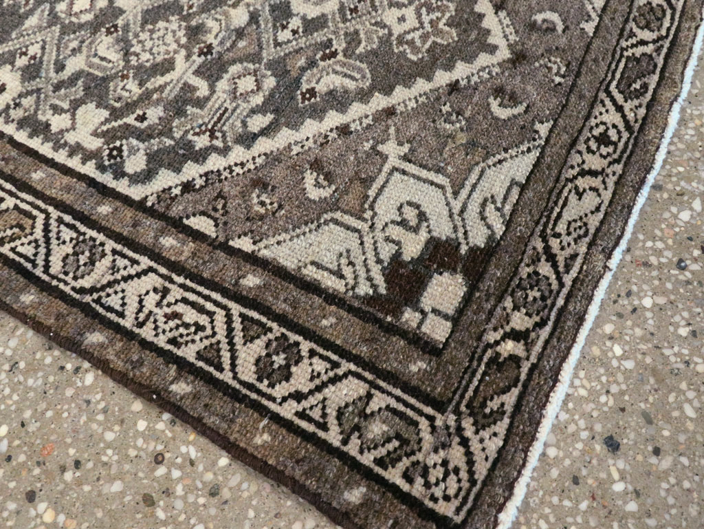 Vintage Persian Malayer Throw Rug, No.20513 - Gss