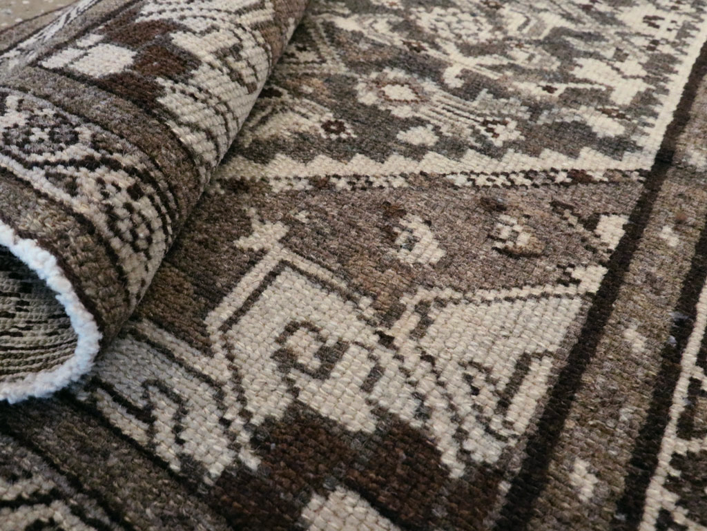 Vintage Persian Malayer Throw Rug, No.20513 - Gss