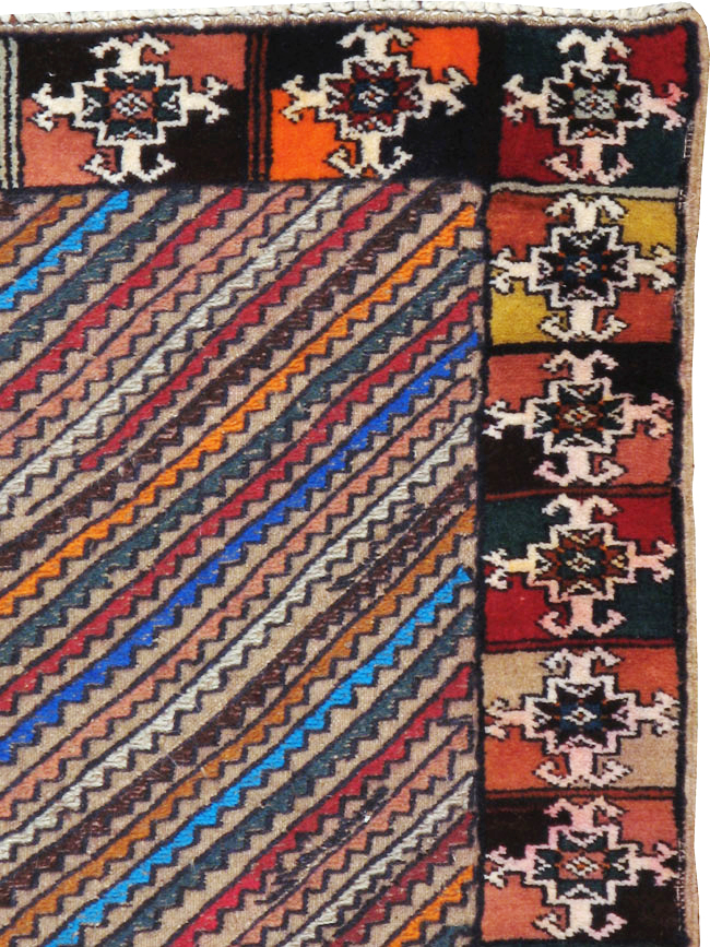 Vintage Persian Afshar Rug, No.20518 - Gss