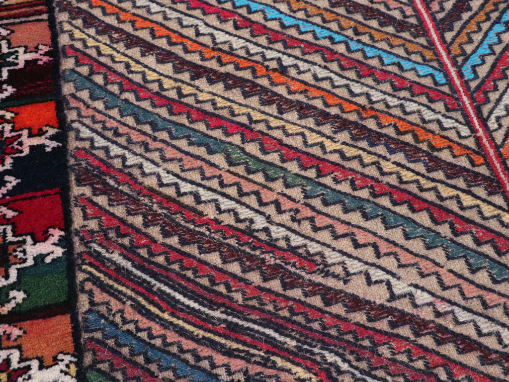 Vintage Persian Afshar Rug, No.20518 - Gss