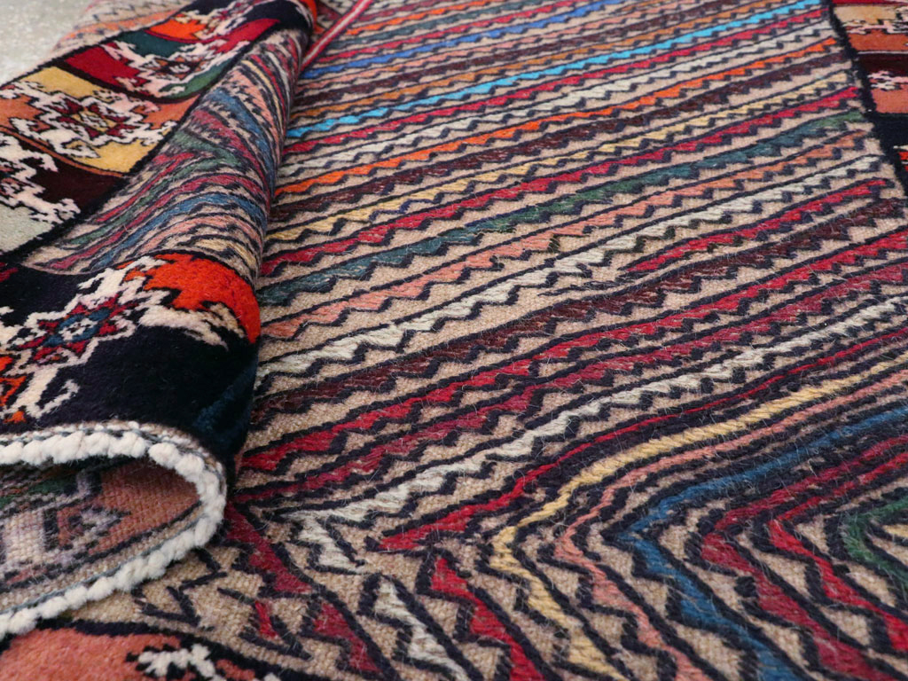 Vintage Persian Afshar Rug, No.20518 - Gss