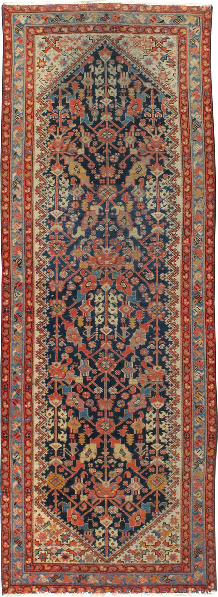Antique Persian Malayer Runner, No.20519 - Gss