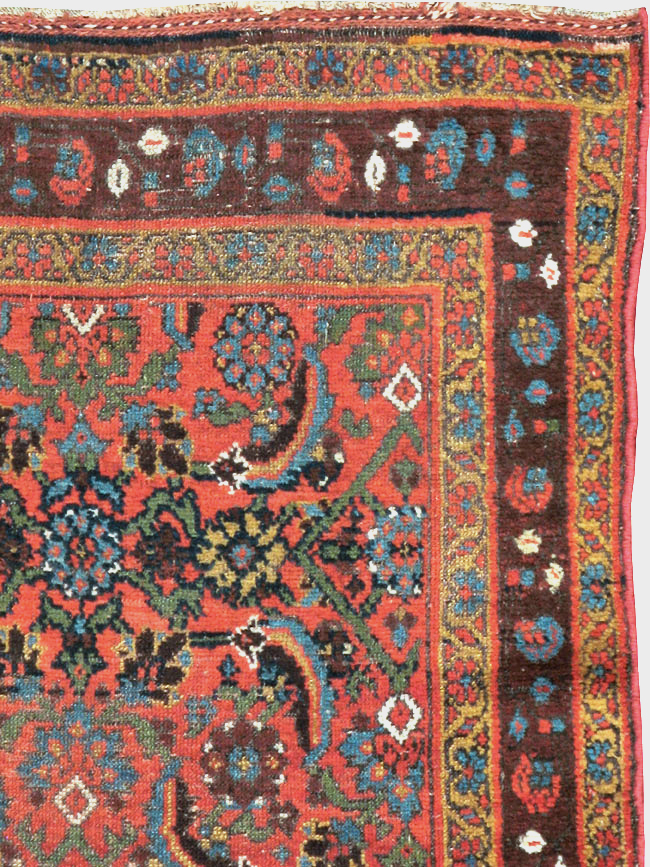 Antique Kurdish Bidjar Rug, No.20521 - Gss