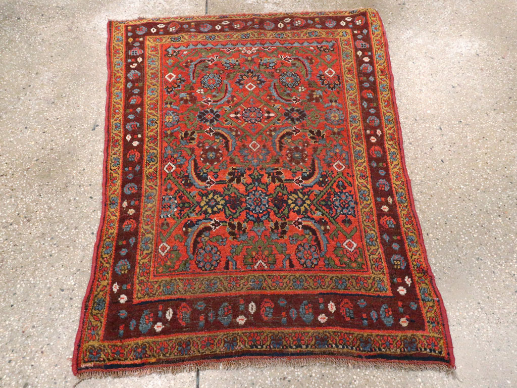 Antique Kurdish Bidjar Rug, No.20521 - Gss
