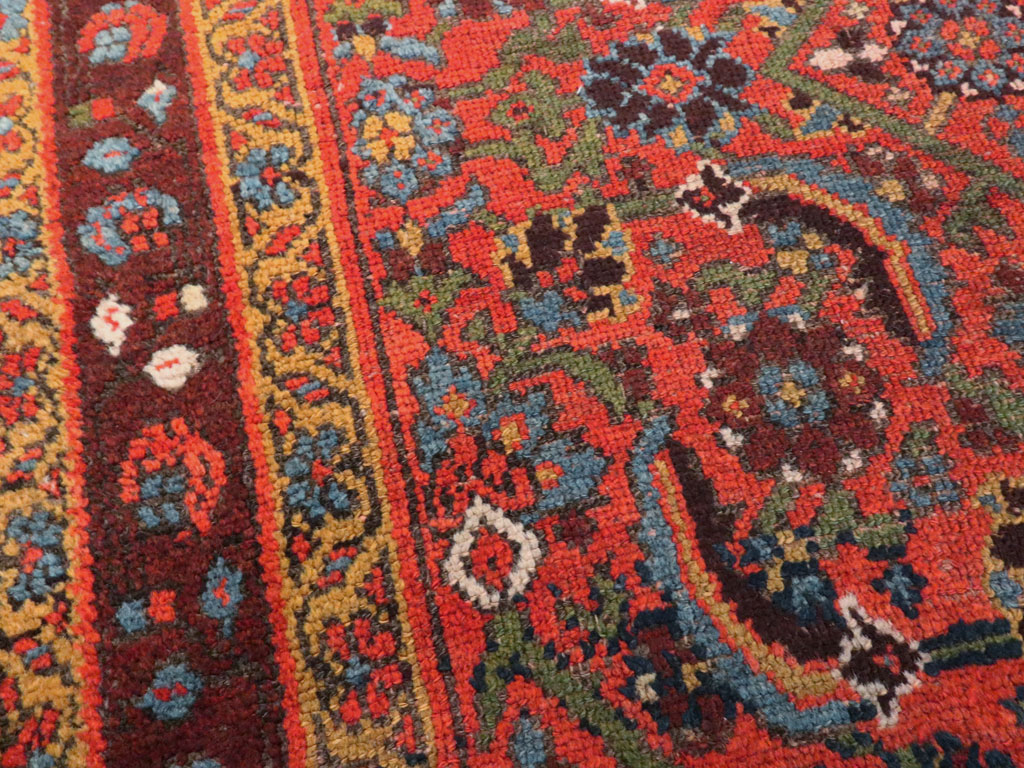 Antique Kurdish Bidjar Rug, No.20521 - Gss