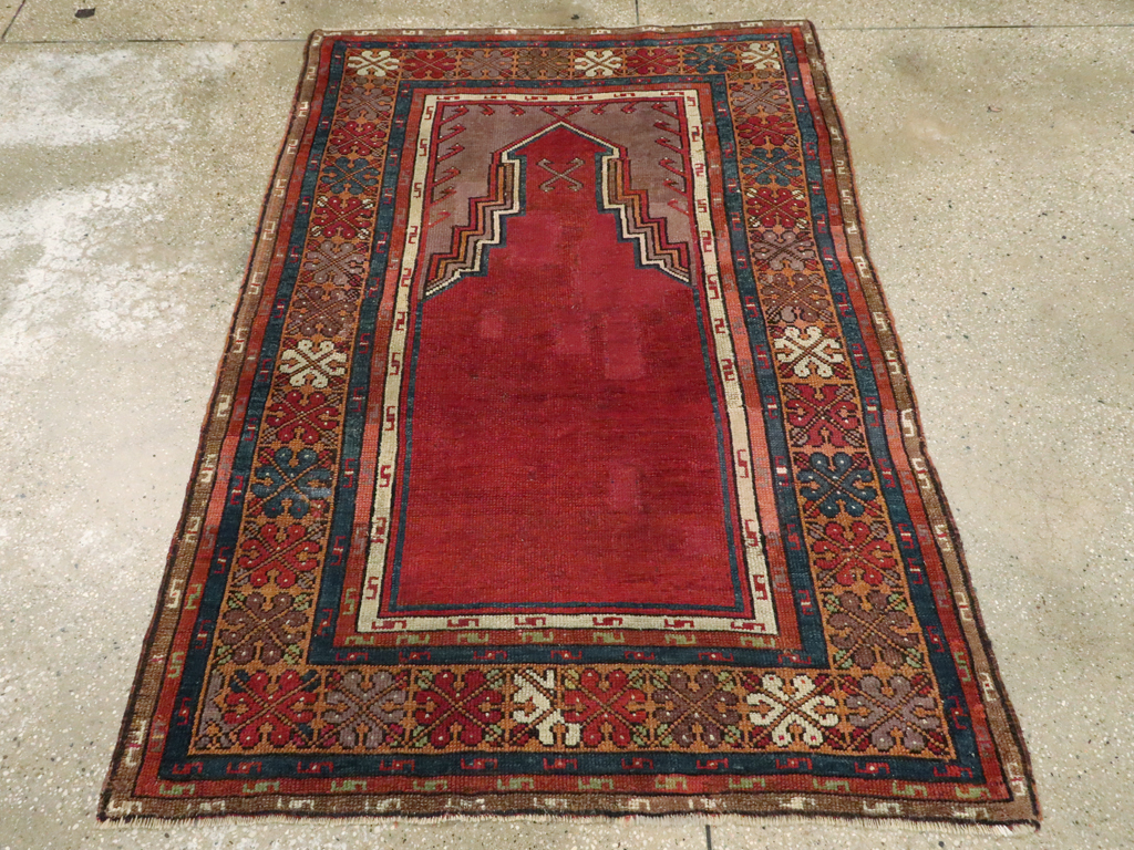 Antique Turkish Anatolian Rug, No.20546 - Gss
