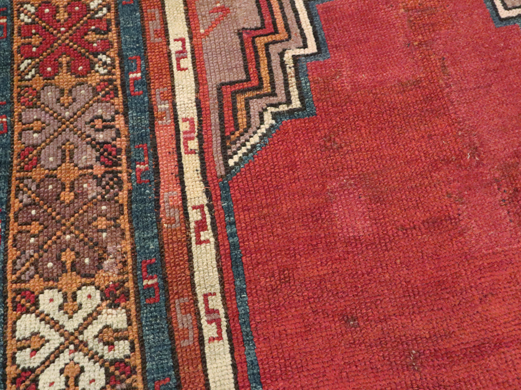 Antique Turkish Anatolian Rug, No.20546 - Gss