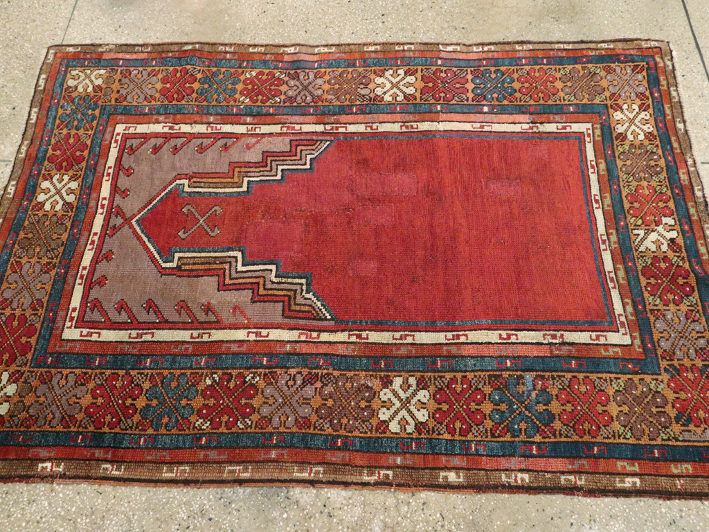 Antique Turkish Anatolian Rug, No.20546 - Gss