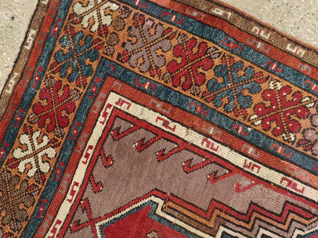 Antique Turkish Anatolian Rug, No.20546 - Gss