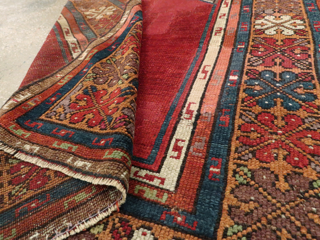 Antique Turkish Anatolian Rug, No.20546 - Gss