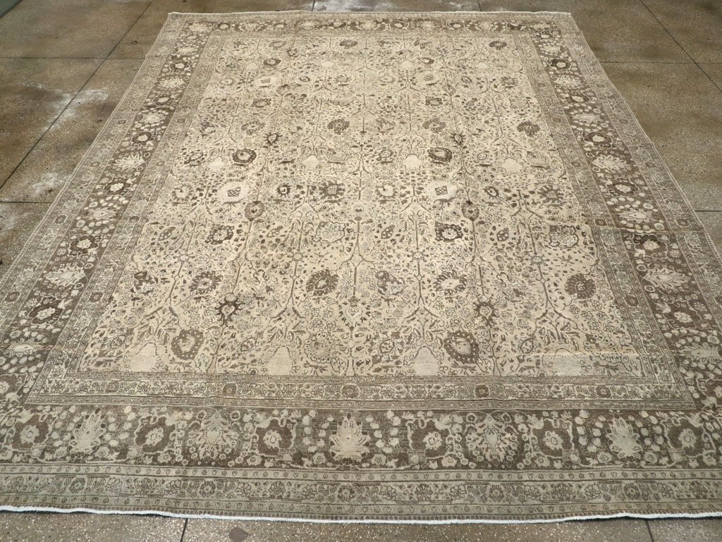 Antique Persian Tabriz Carpet, No.20552 - Gss