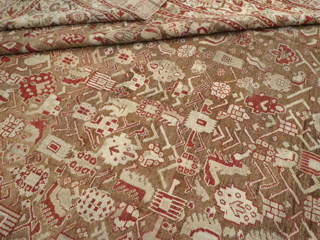 Antique Turkish Ghiordes Carpet, No.20553 - Gss