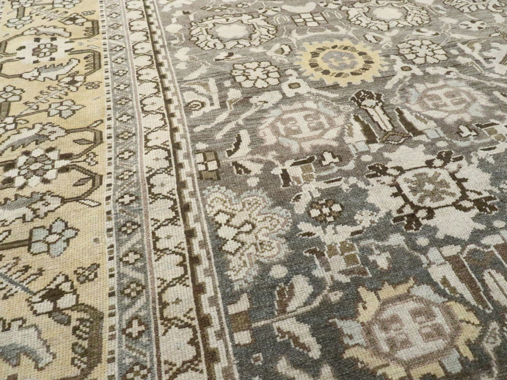 Vintage Persian Malayer Room Size Carpet, No.20564 - Gss