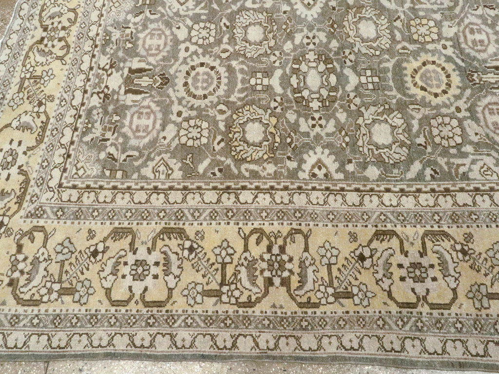 Vintage Persian Malayer Room Size Carpet, No.20564 - Gss